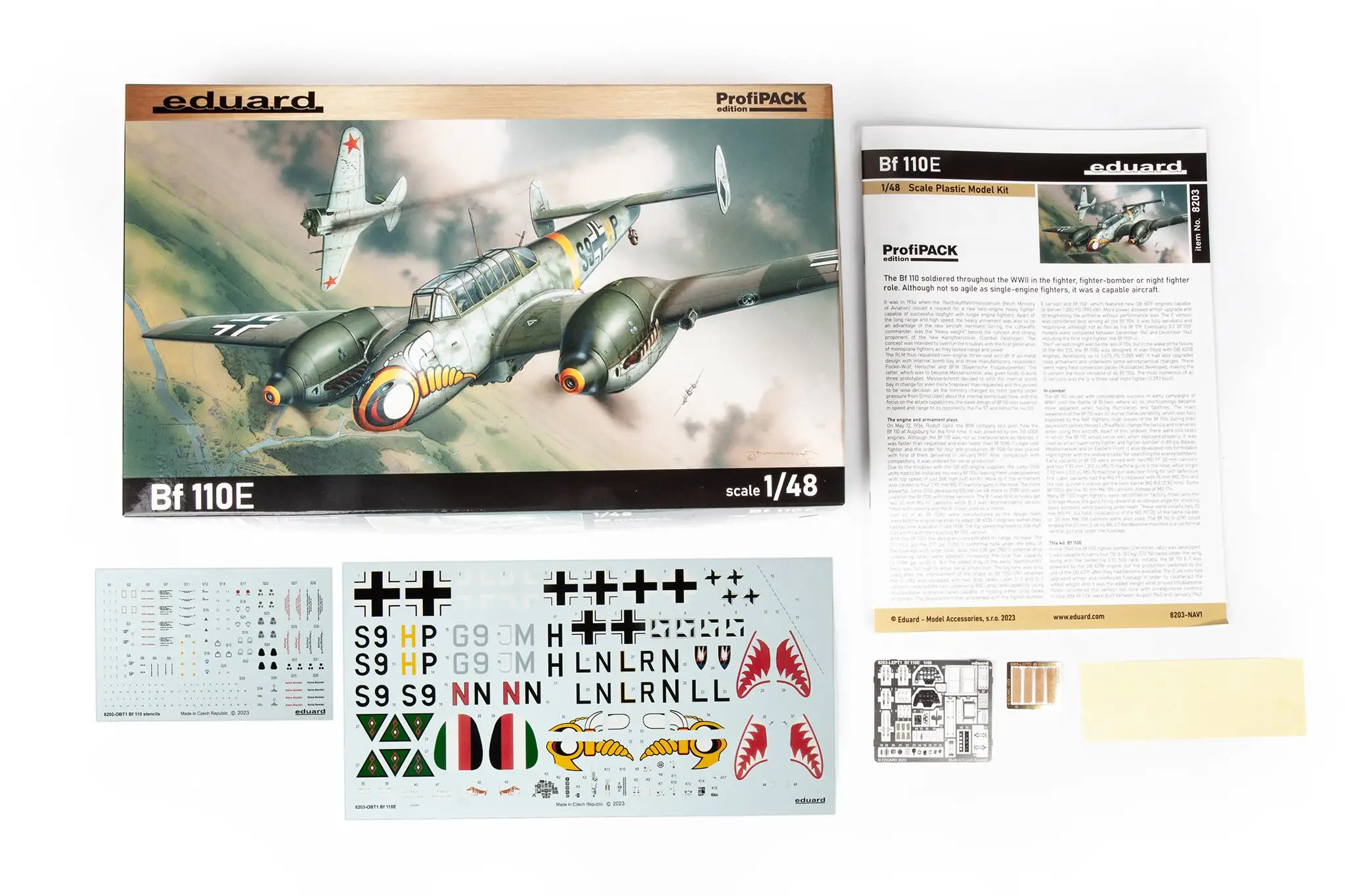 Eduard 8203 1/48 Bf110E ProfiPACK (Plastic model)