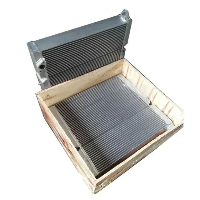 Compact Size Aluminum Finned  Hydraulic Oil Cooler air Compressor Cooler 1622010800 Radiator Cooler
