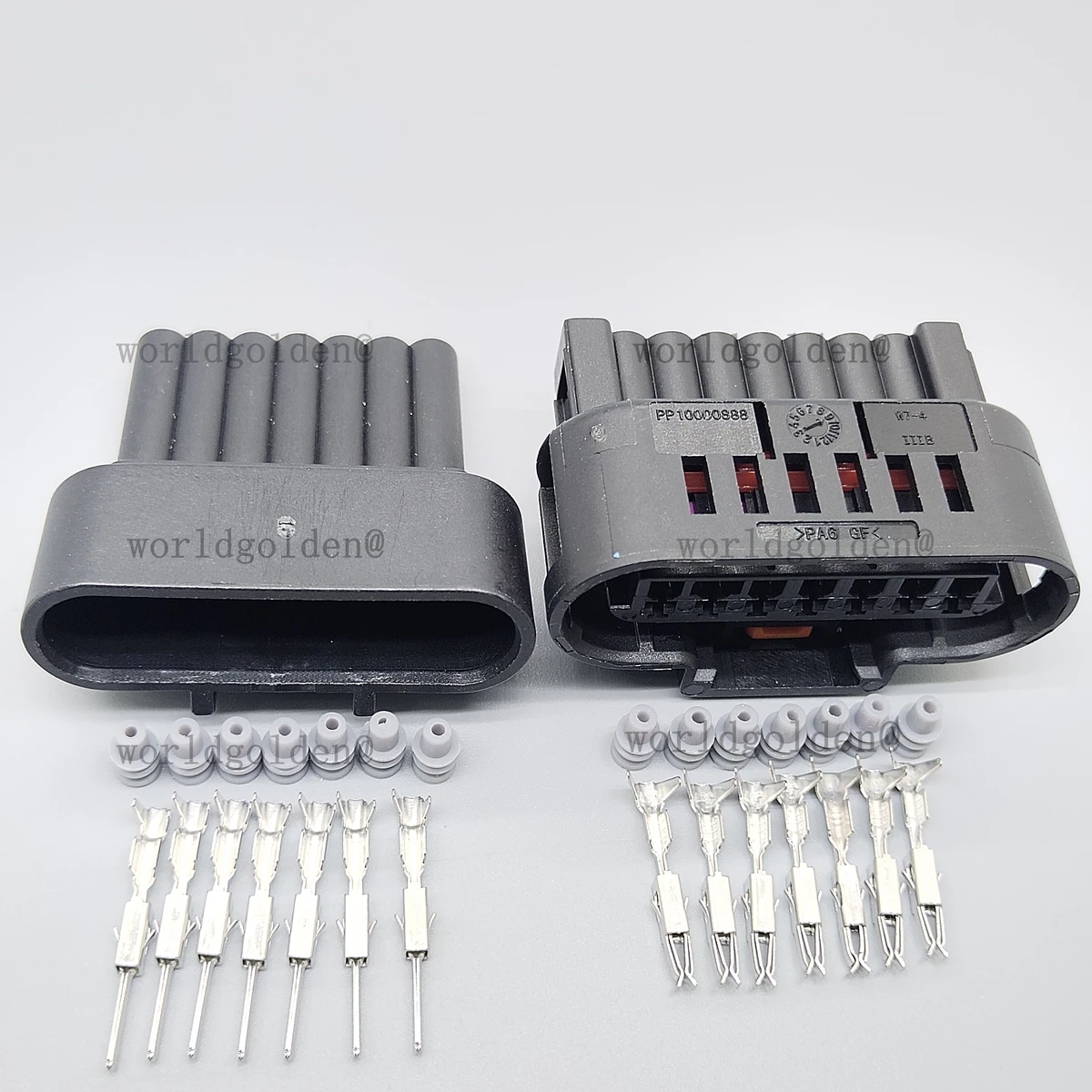 Car Connector 13967260 PPI0000888 6Pin Pre‑wired Harness Kit for Universal Vehicles Exterior Sensor Assembly Parts