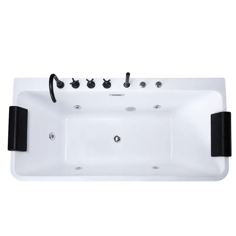 Acrylic independent seamless docking hotel engineering club parent-child five-piece faucet surfing jacuzzi