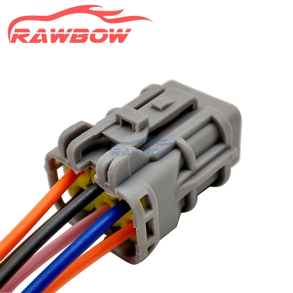 1/5/10 PCS สําหรับ 6 WAY การใช้ปั๊มหน้าแปลน Harness Connector Plug สําหรับ Hyundai Tucson Kia Sportage Sorento 2.5 CRDI 2002- 20090090 -636