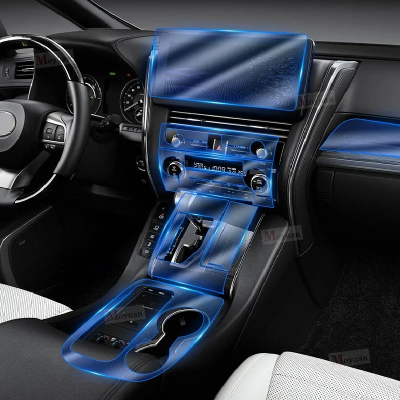 

Для Lexus LM 300h 350 2020-2023, панель редуктора, экран навигации, Автомобильный интерьер, наклейка с защитой от царапин