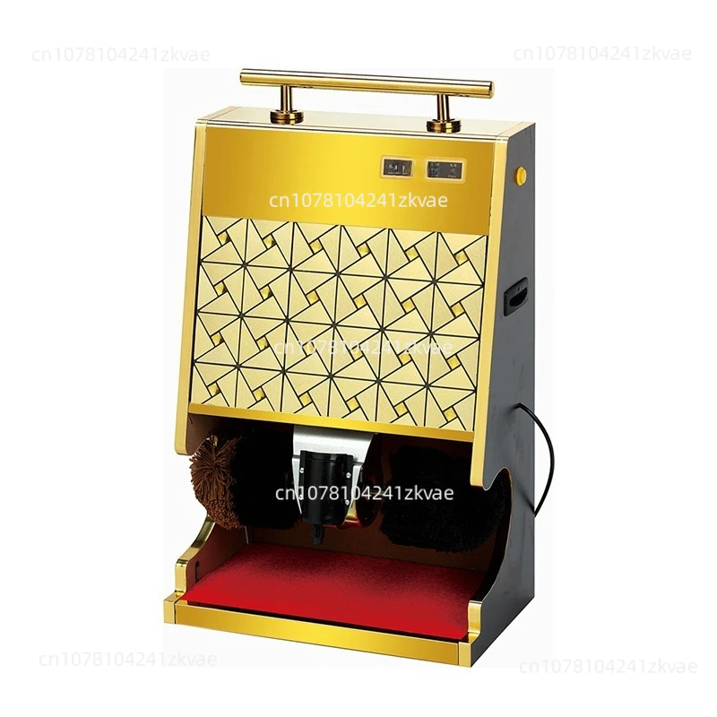 Automatic Induction Shoe Shine  Vertical Multifunctional Household Shoe Shine Stainless Steel Electric Machine Hotel Lobby