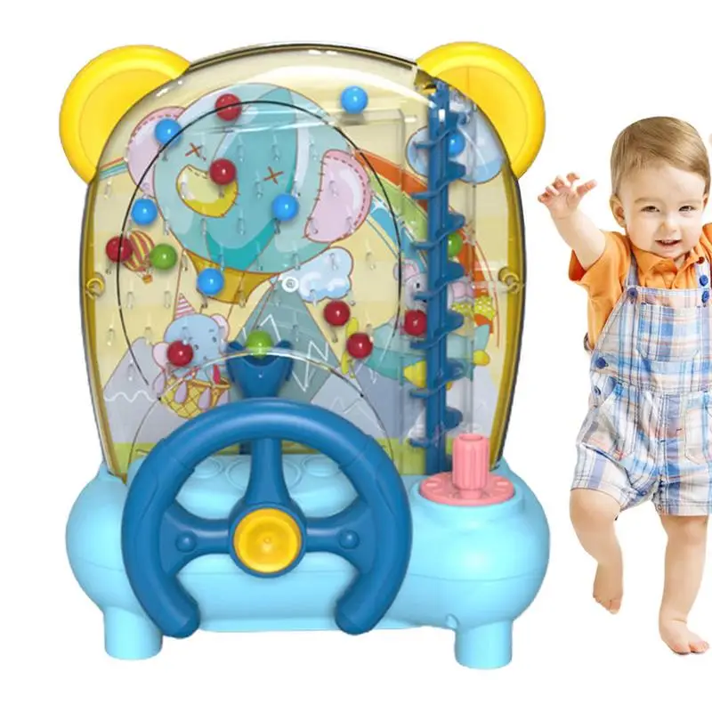 

Аркадная игровая машина, мини Детская аркадная игровая машина, Ранняя развивающая игрушка без заусенцев для улицы, школы, дома