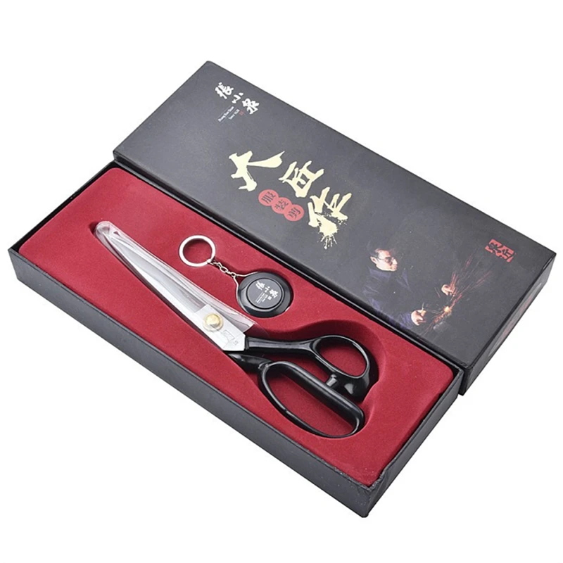 Senior 65Mn Manganese Steel Tailor Scissors Professional Dressmaking Sewing Fabric Tailoring Leather Cutter Tailor's Shears Set