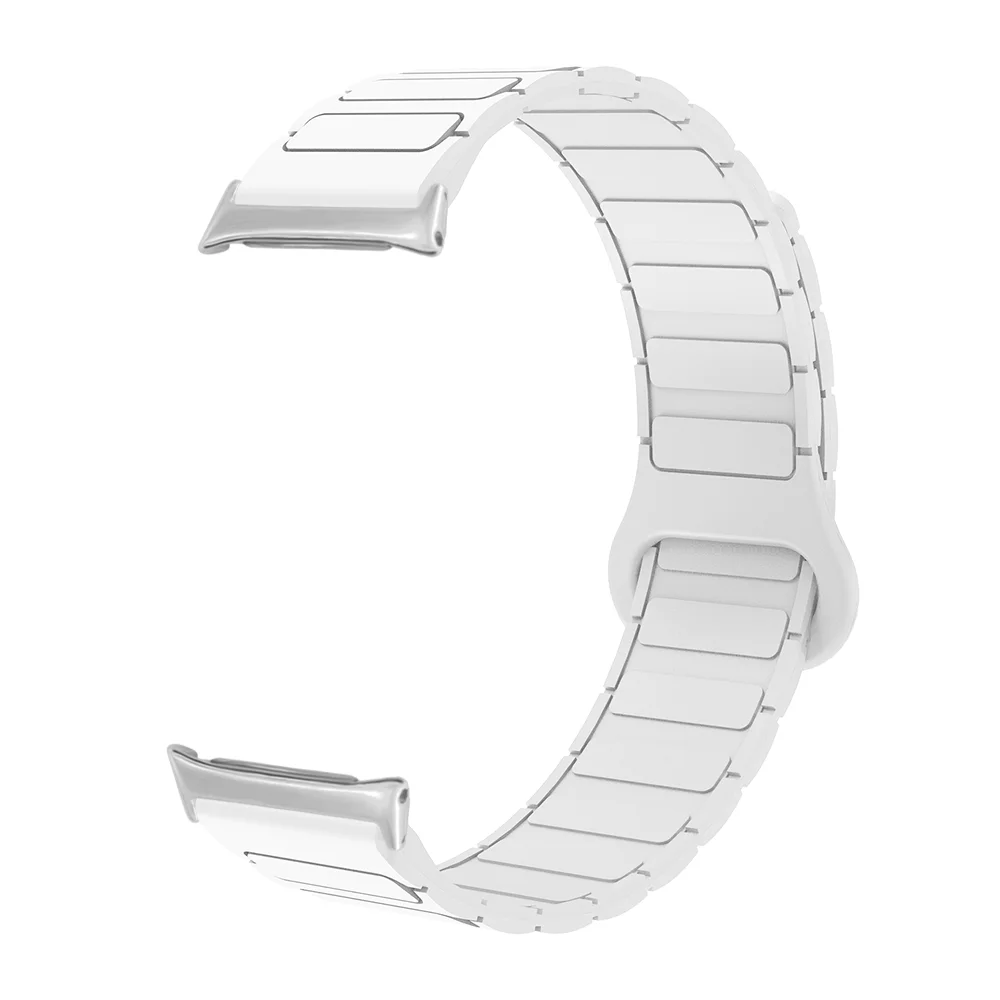 

20mm Magnetic Watch Strap For Honor Watch 4 Armor Style Quick Release Waterproof Silicone Sport Smart Watch Band For Men Women