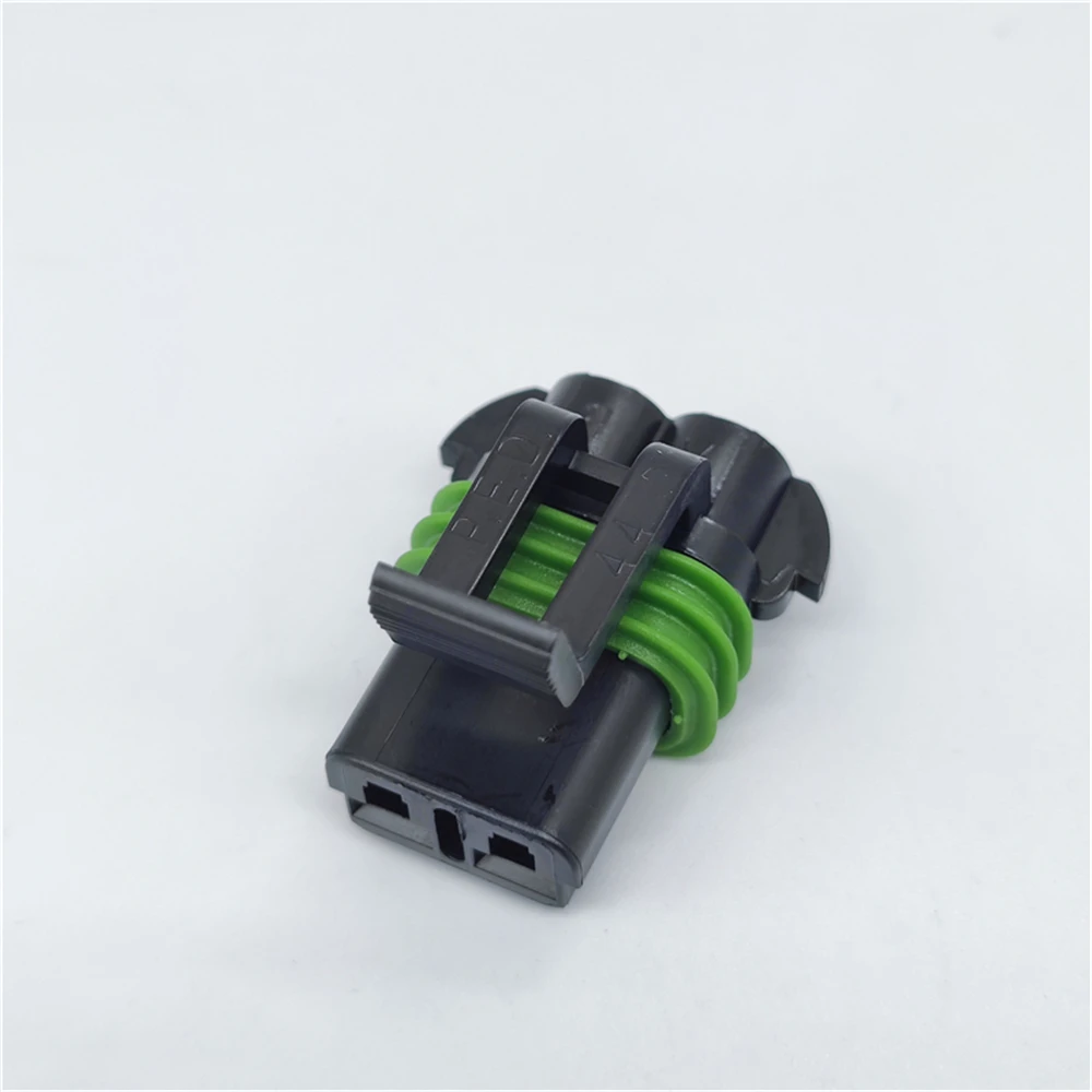 15300027 2Pin Waterproof Automotive Connector Female Genuine original Metri-Pack 280 Series 30A Black for Wiring