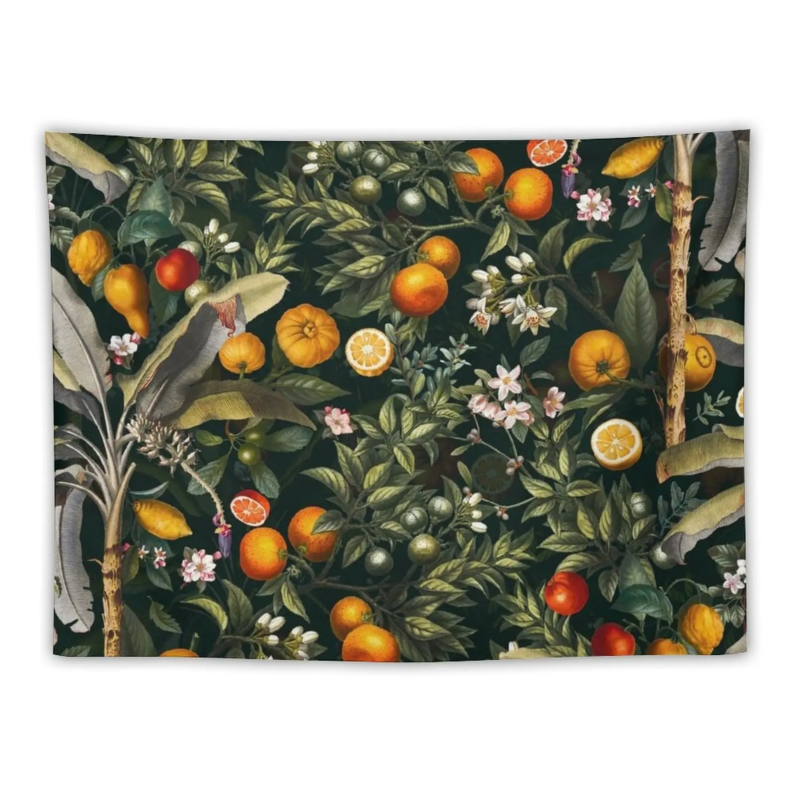 

Vintage Fruit Pattern XXII Tapestry Art Mural Aesthetic Room Decor Tapestry