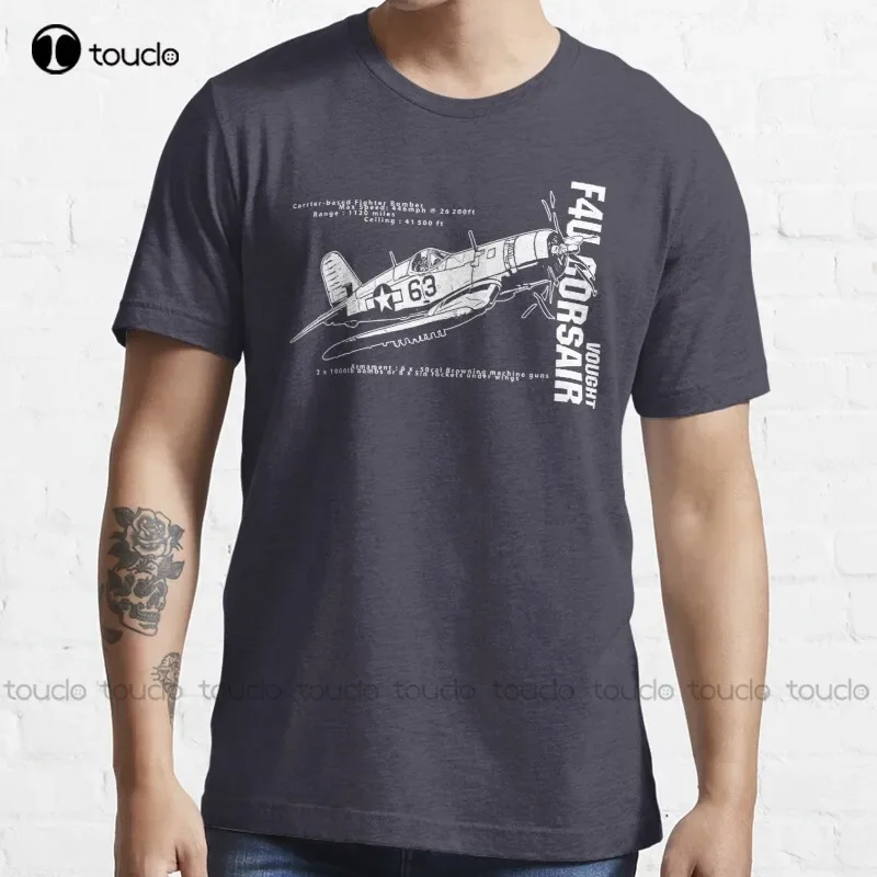 New F4U Corsair Fighter Bomber T-Shirt Men Shirt S-5XL kindergarten teacher shirts Unisex