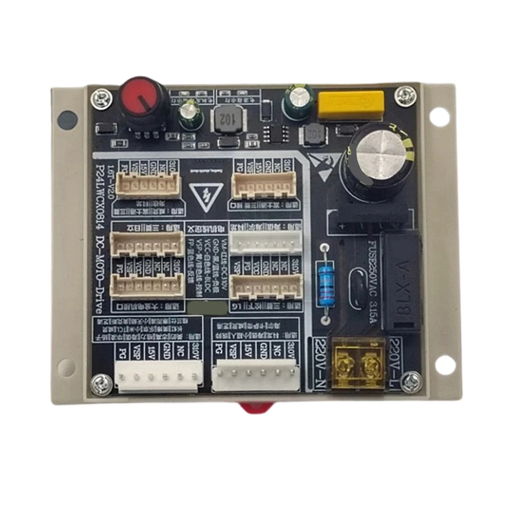 Five Wire DC Brushless Motor Control Board Supporting 0-100% Adjustment and Negative Temperature Overshoot Protection
