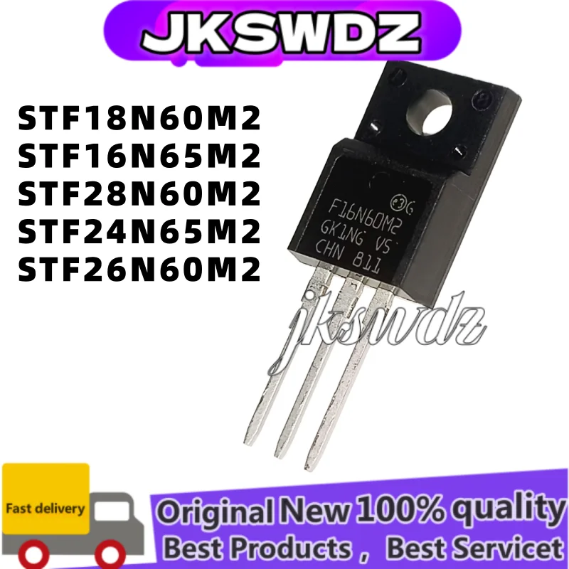 

10PCS 100% new TO-220F 16N65M2 STF28N60M2 28N60M2 STF24N65M2 24N65M2 STF18N60M2 18N60M2 STF26N60M2 26N60M2 MOSFET