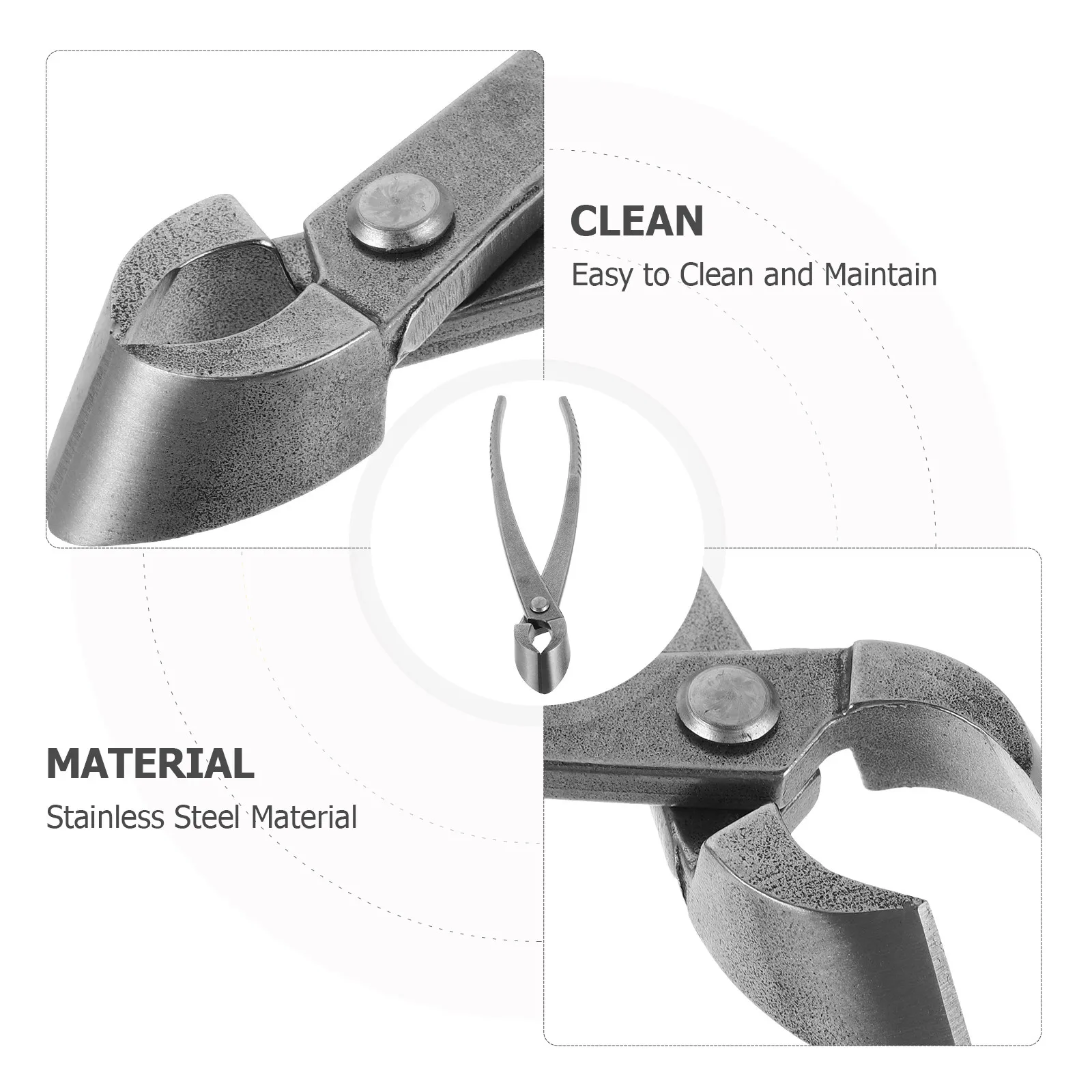 Heavy Duty Pruning Shears High Carbon Steel Garden Clippers Sharp Hand Tool for Plant Trimming
