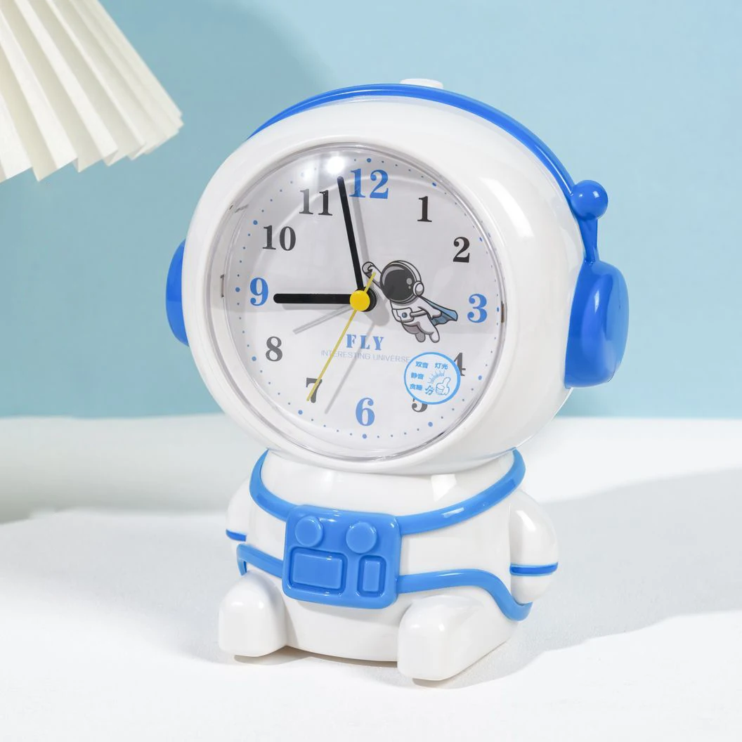 นาฬิกาปลุกตั้งโต๊ะแบบเสียงสำหรับเด็กผู้หญิง นาฬิกาปลุกนักเรียน ไฟกลางคืน ปิดเสียง นาฬิกาปลุกตั้งโต๊ะรูปแพนด้าน่ารัก รุ่น ZI06