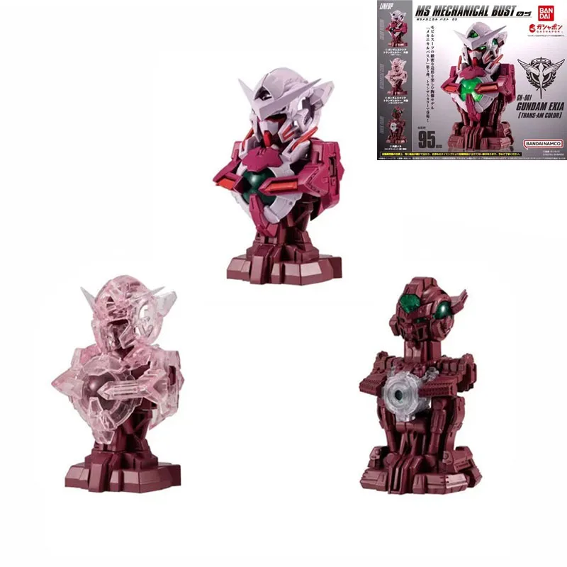 بانداي حقيقية جاندام غاشابون اللعب MS الميكانيكية تمثال نصفي سلسلة مجموعة شخصيات كرتونية التجمع نموذج الديكور الهدايا الإبداعية #6