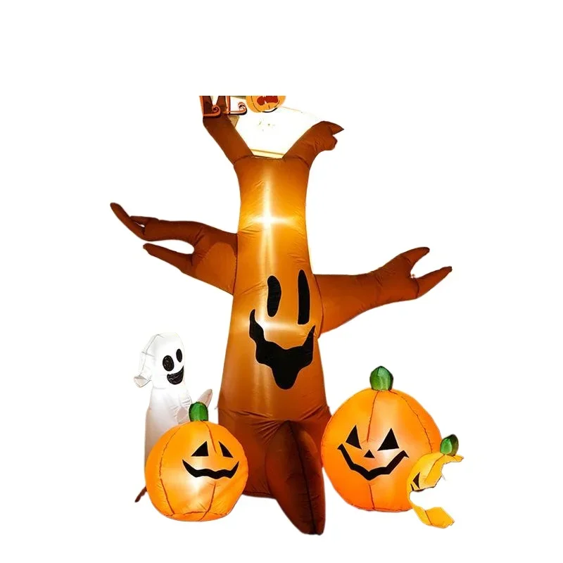 

Halloween Ornaments Inflatable Pumpkin Ghost Lanterns Decoration Props Door Shop Scene Arrangement