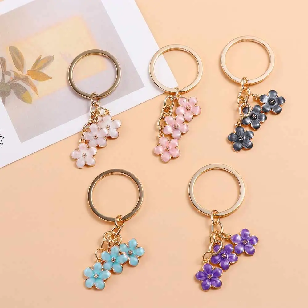 

Сумочка Цветок Сакуры Красочный Цветок Сакуры Брелок Сладкая Эмаль Красочные DIY Подарки Для Девочек