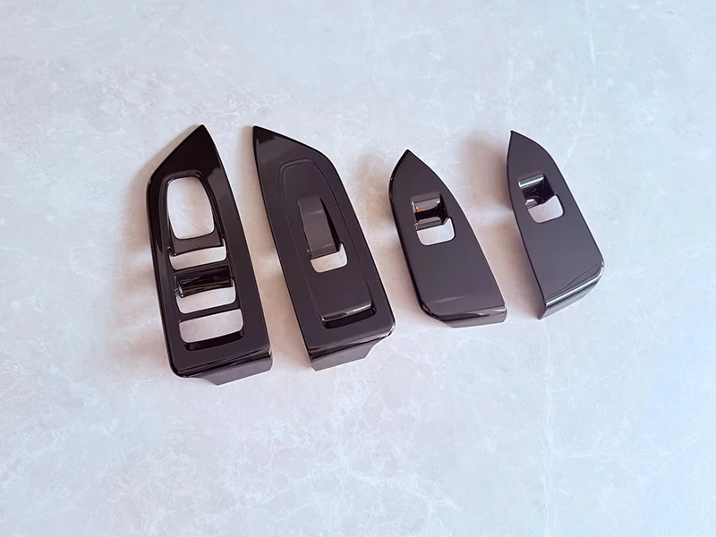 لسوبارو فورستر 2025 2026 اكسسوارات السيارات اليد اليمنى محرك الباب نافذة مسند الذراع غطاء لوحة التبديل صب مقبلات #4