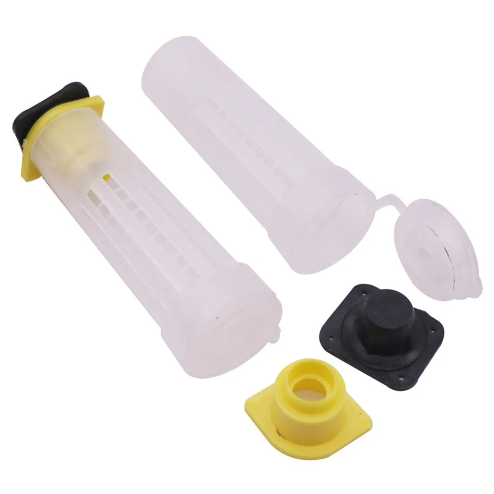 

30 шт., пластиковая прочная легкая клетка для пчеловодства, небольшой размер, защитная крышка для улья, коробка для пчеловода