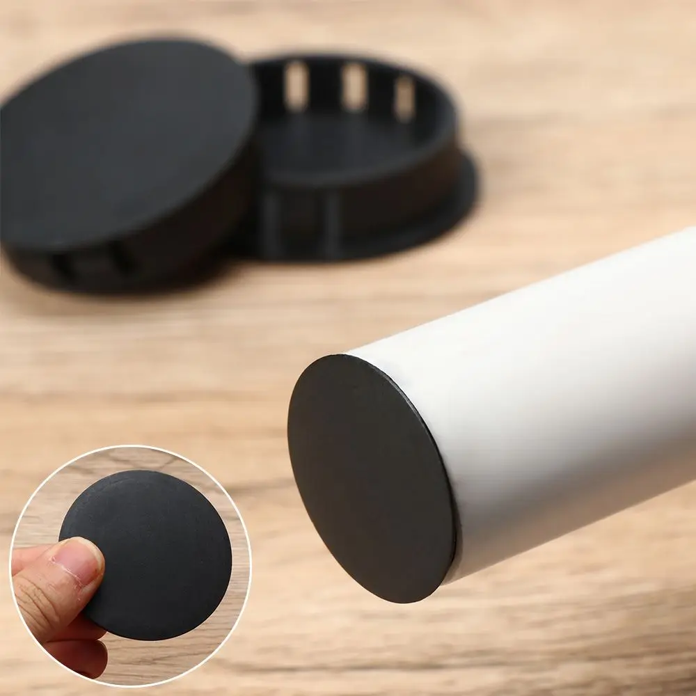 8pcs/pack Round Floor Protection Caps Protector Hole Plug Pipe Plug Cover Blanking End Caps Furniture Feet