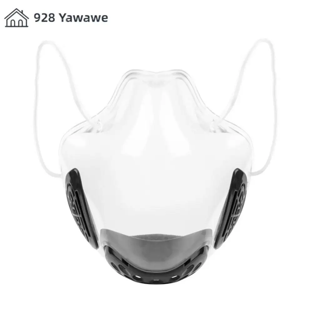 Face Shield High-elastic Dust-proof Protection Durable Breathing Mask Lip Language Face Mask Droplet-proof Visible Transparent