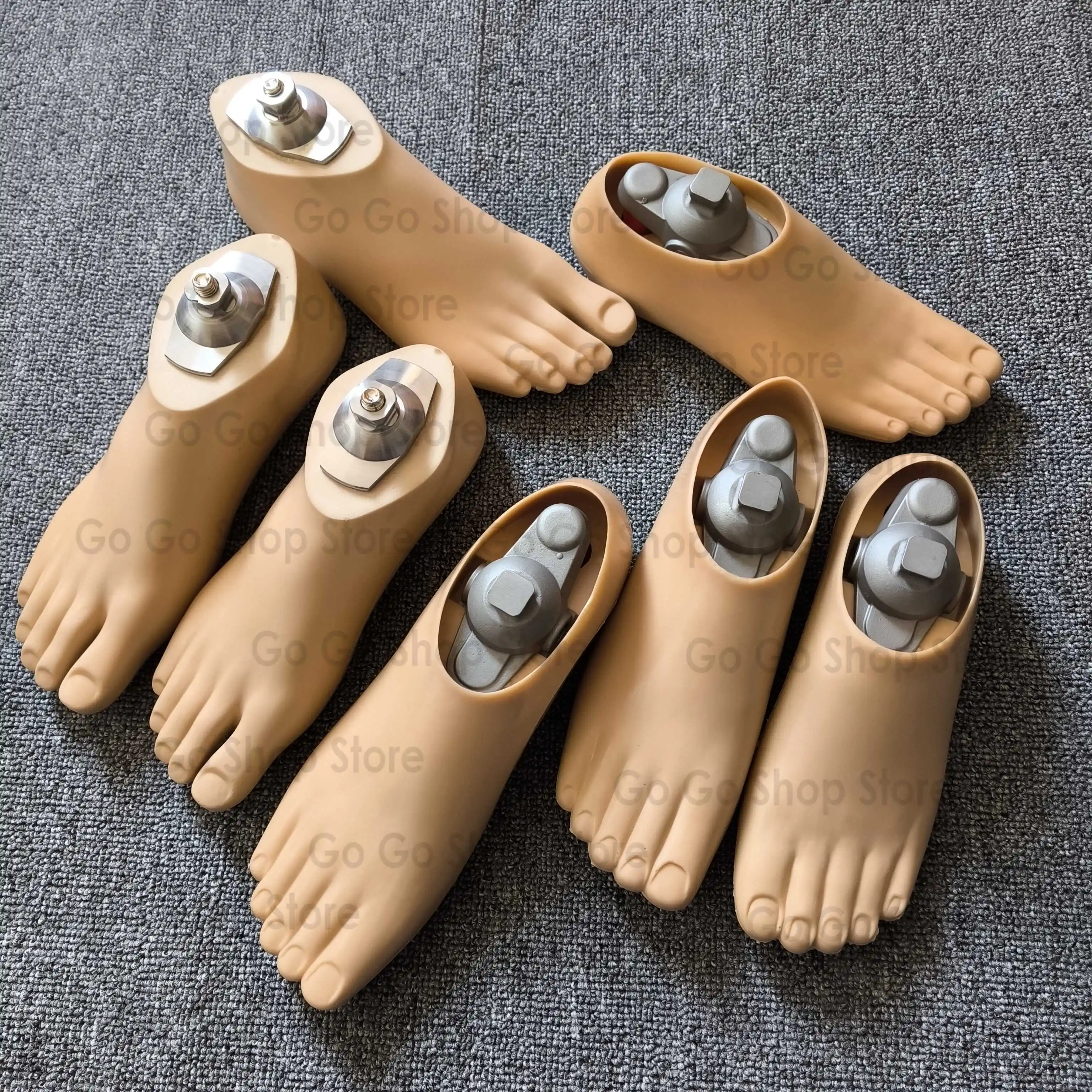 Prosthetic Accessories Foot Plate Single Hole Double Hole Movable Ankle Foot Polyurethane Prosthetic Foot Calf Prosthesis Thigh