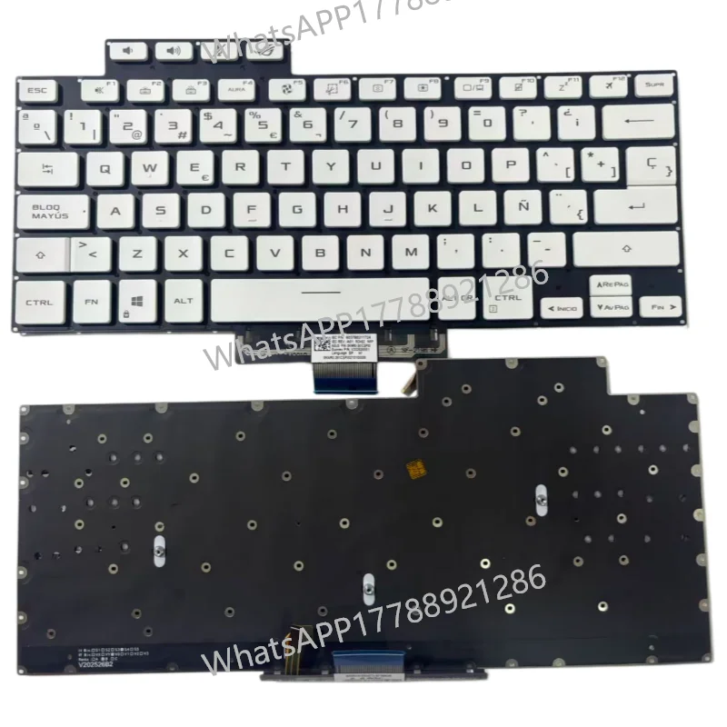 

New SP Spanish Latin French For ASUS ROG Zephyrus G15 GA503 A503Q GA503QR GA503QS 16 G16 GU603 GU603HM 2021 Keyboard