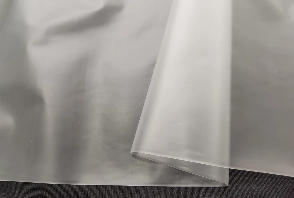 Cloudy Surface TPU 54'' Wide By Meter Designer Trench Regenmantel Tasche Tischdecke Kunsthandwerk Material Wasserdicht – Detail 16