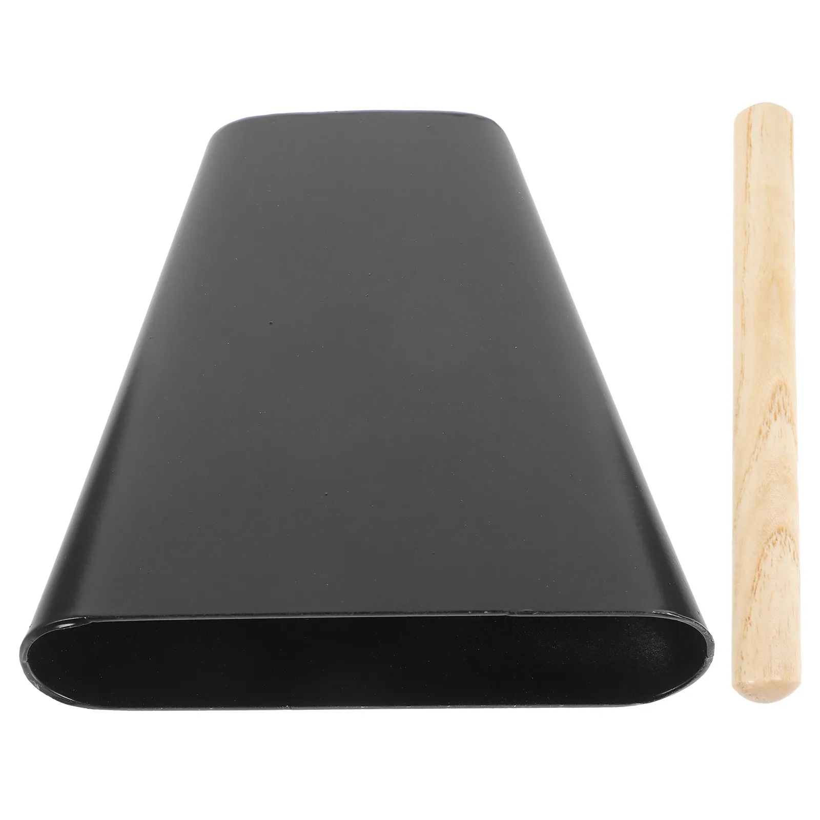 Metal Cowbell 6 Inch Ergonomic Design Noise Maker Percussion Instrument Educational Musical Instrument Accessories Gift