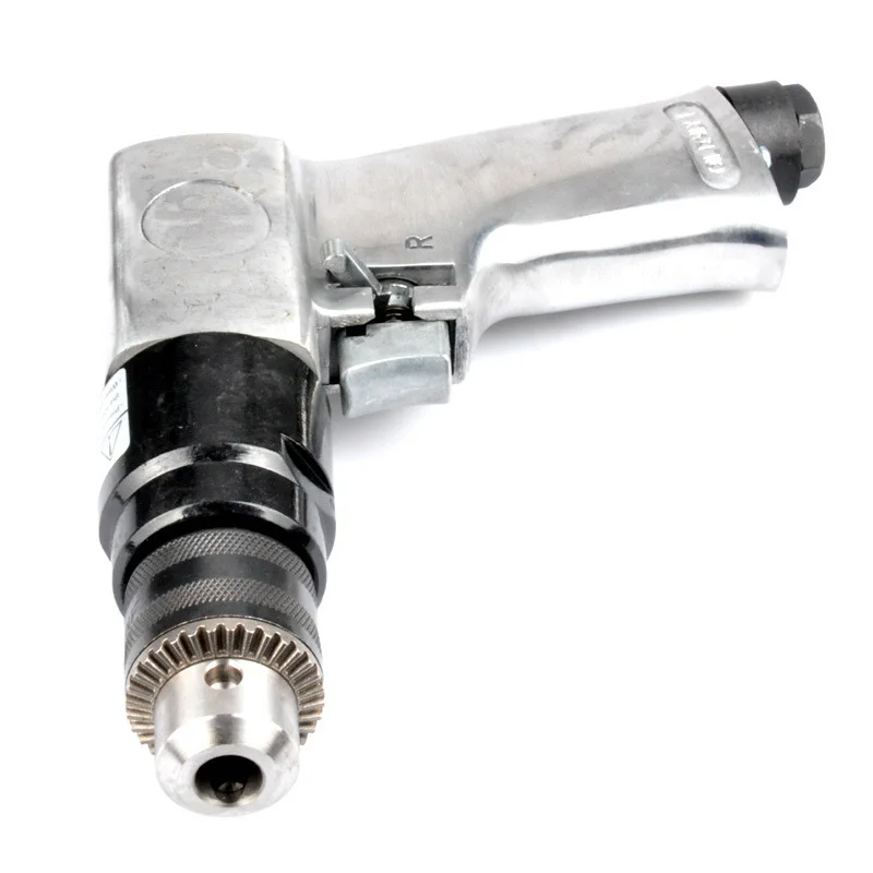 3/8in Pneumatic Air Drill Pistol Style Reversible Square Shank Tool for Wall Ground and Iron Plate Applications