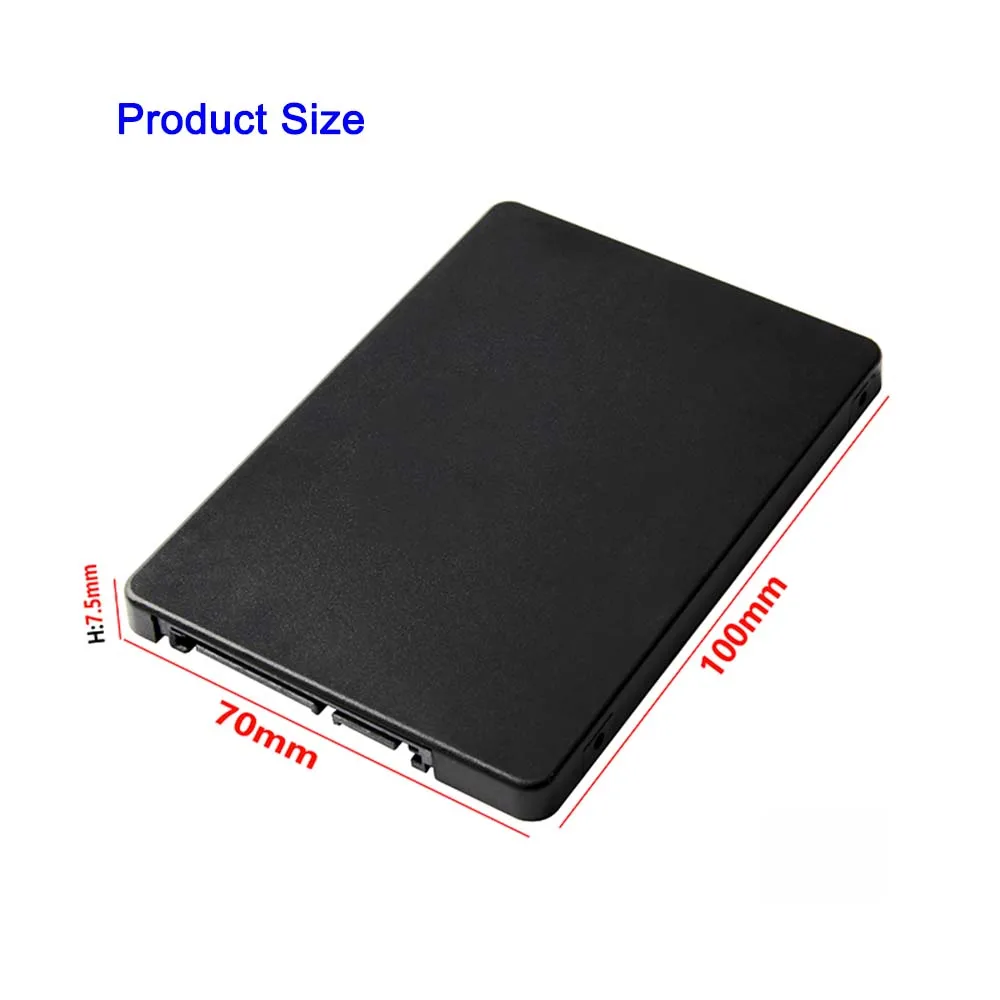 NGFF M.2 SSD To SATA3.0 Adapter Box, M.2 Hard Disk To SATA3.0, NGFF To Serial Port, 7MM, 2.5 Inches