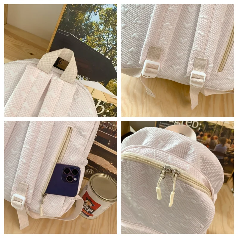 Mochilas de viaje de ocio para mujer, mochila impermeable de nailon de gran capacidad, mochilas escolares ligeras de diseñador de alta calidad