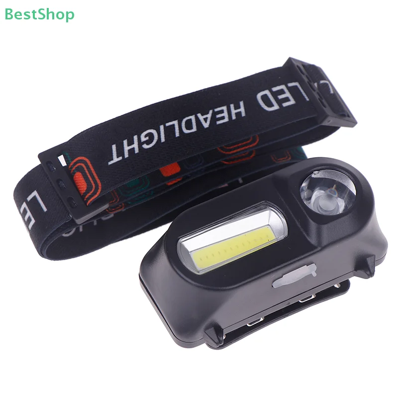 

LED Headlamp USB Rechargeable 18650 Battery Headlight Dual Light Source Outdoor Emergency Head Flashlight For Camping Cycling