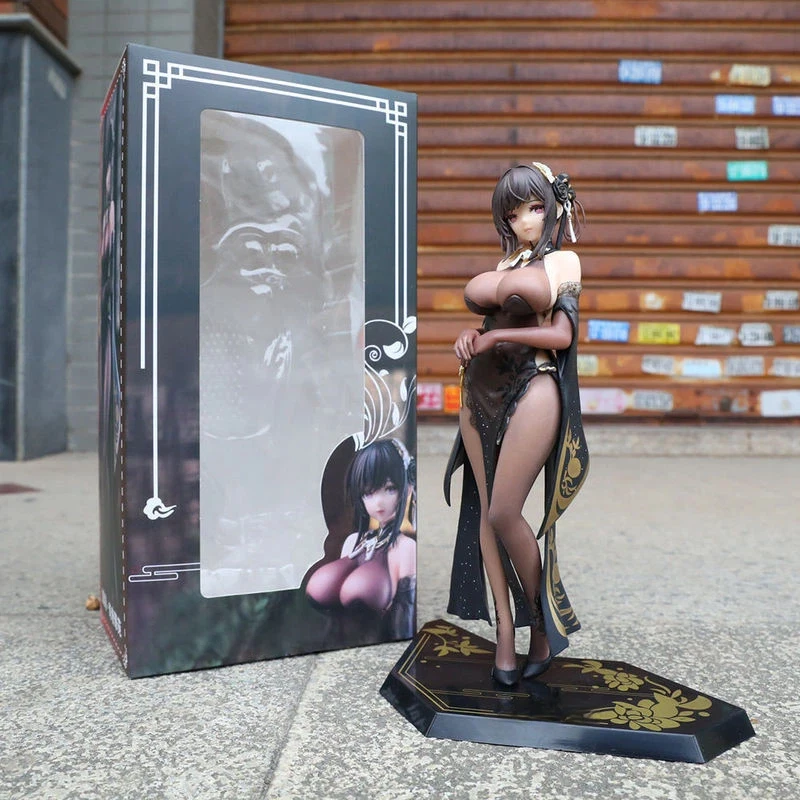 

Bestseller Charming Anime Action Figure Cheongsam Style Collectible Model Desktop Chassis Decoration Birthday Gift For Anime Fan
