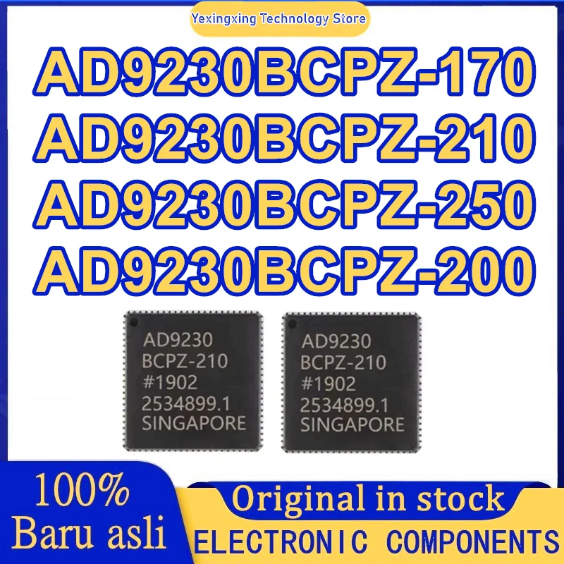 

AD9230BCPZ-170 AD9230BCPZ-210 AD9230BCPZ-250 AD9230BCPZ-200 LFCSP56 Микросхема 100% новый оригинал на складе