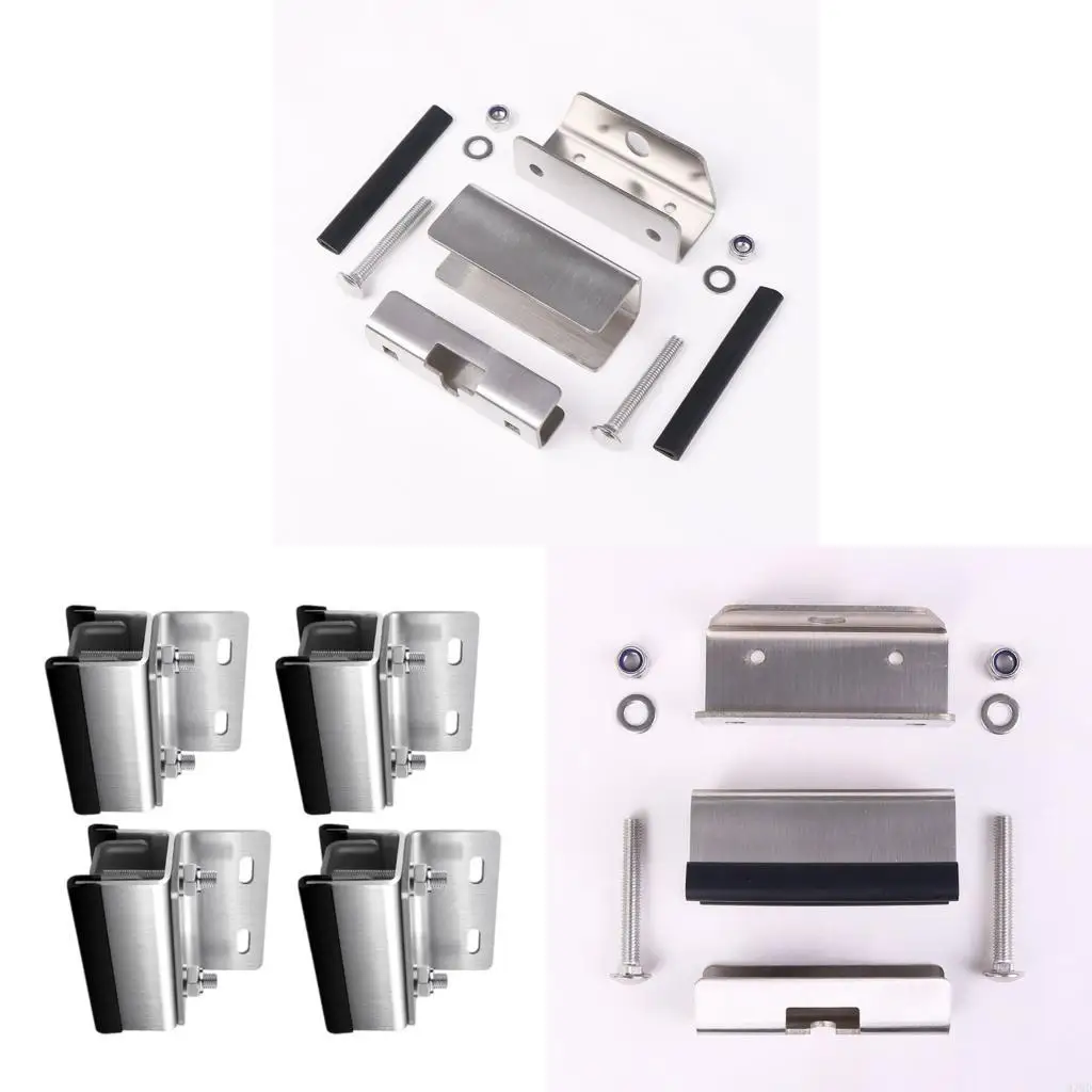 

97QD Solar Mounts Steel Brackets Yachts Roof Rack Stabilizers Not Corrosion Heavy Load Support Upgrades for Campers Boats