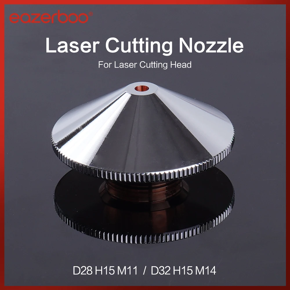 

Laser Cutting Machine Nozzle D32 M14 H15 Single Double Chrome Plated 1.8 2.0 3.0mm for Raytools Precitec WSX Bodor Laser Head