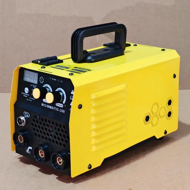 No  Polaris MIG/MMA/TIG-200 3-in-1 Welder High Strength Steel Portable Welding Machine with 3-Year Warranty instock view 4