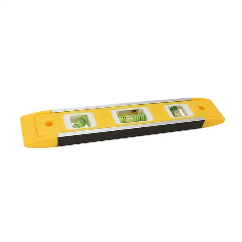 

Leveler Tool Magnetic Wall Leveler Tool Vertical Horizontal Balanced Ruler Portable for Home Plumbing Floor Tile Cabinetry