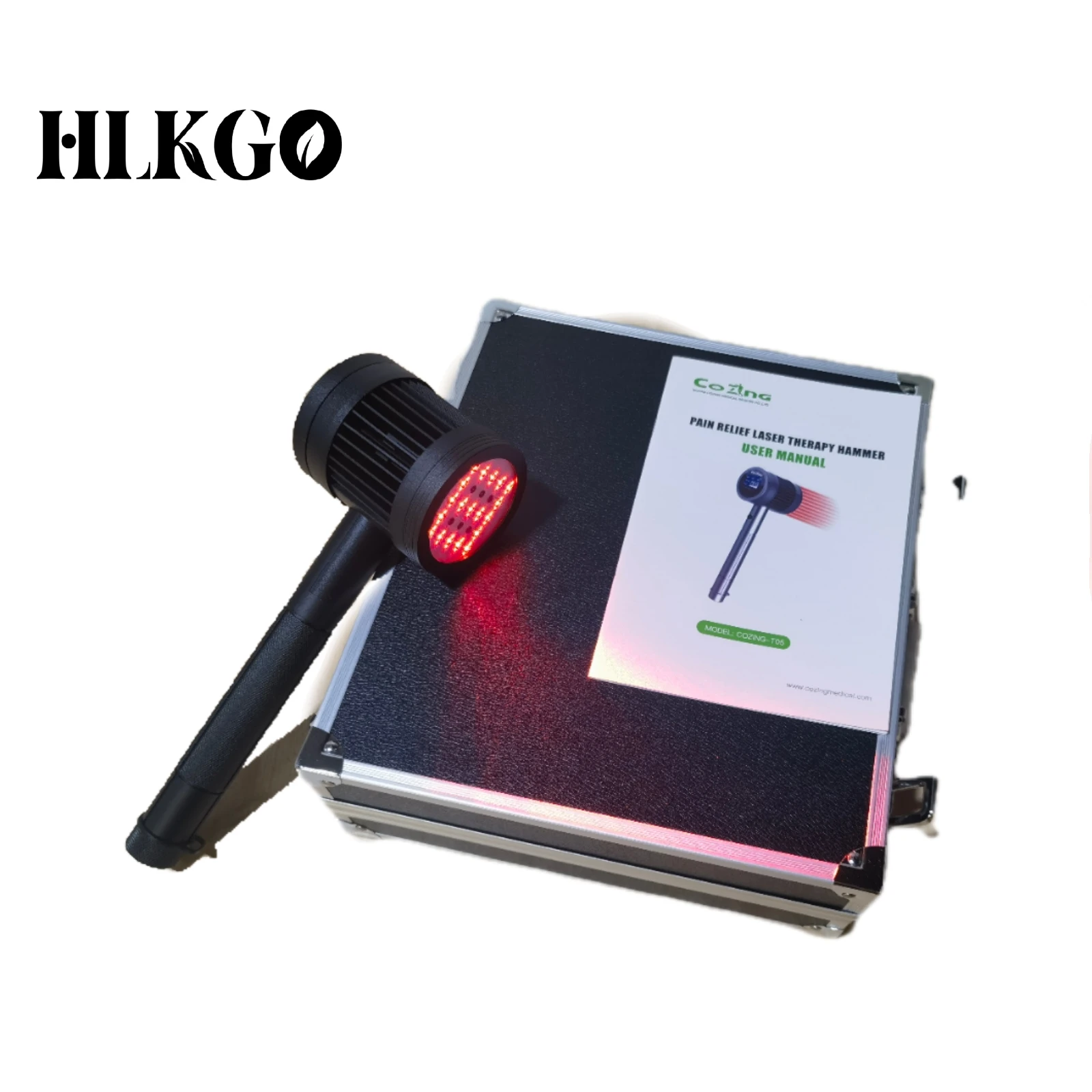 

Portable HLKGO 650nm/808nm Laser Therapy Device - Effective Handheld Treatment for Muscle & Joint Pain