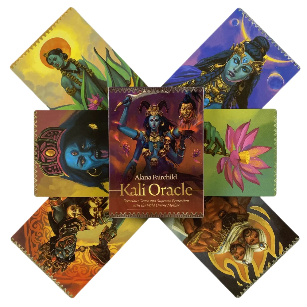 Cartas del Oráculo Kali, Divertidas Cartas del Oráculo para Fiestas Familiares, Cartas de Juego en Inglés, Juegos de Mesa, Cartas del Tarot