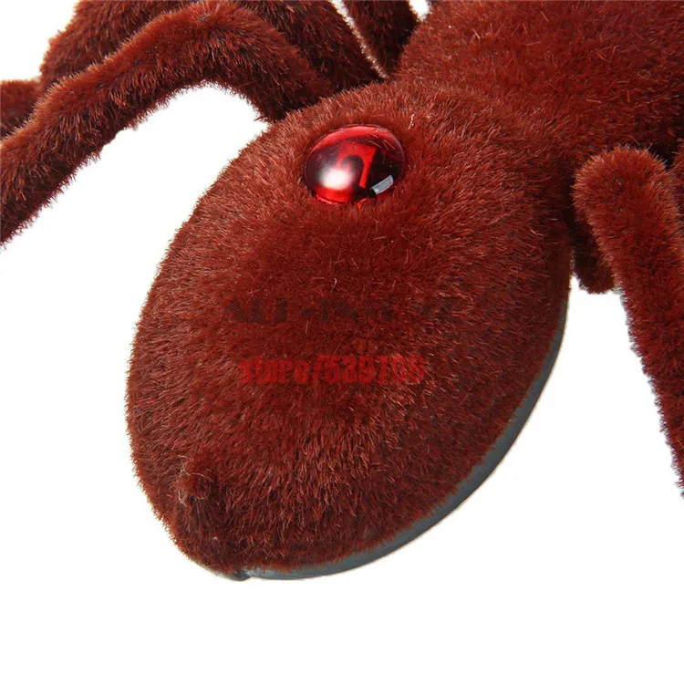 Brand New High Quality Halloween Remote Control 11 2CH Infrared Realistic RC Spider Toy Prank Gift Novelty & Gag Toys