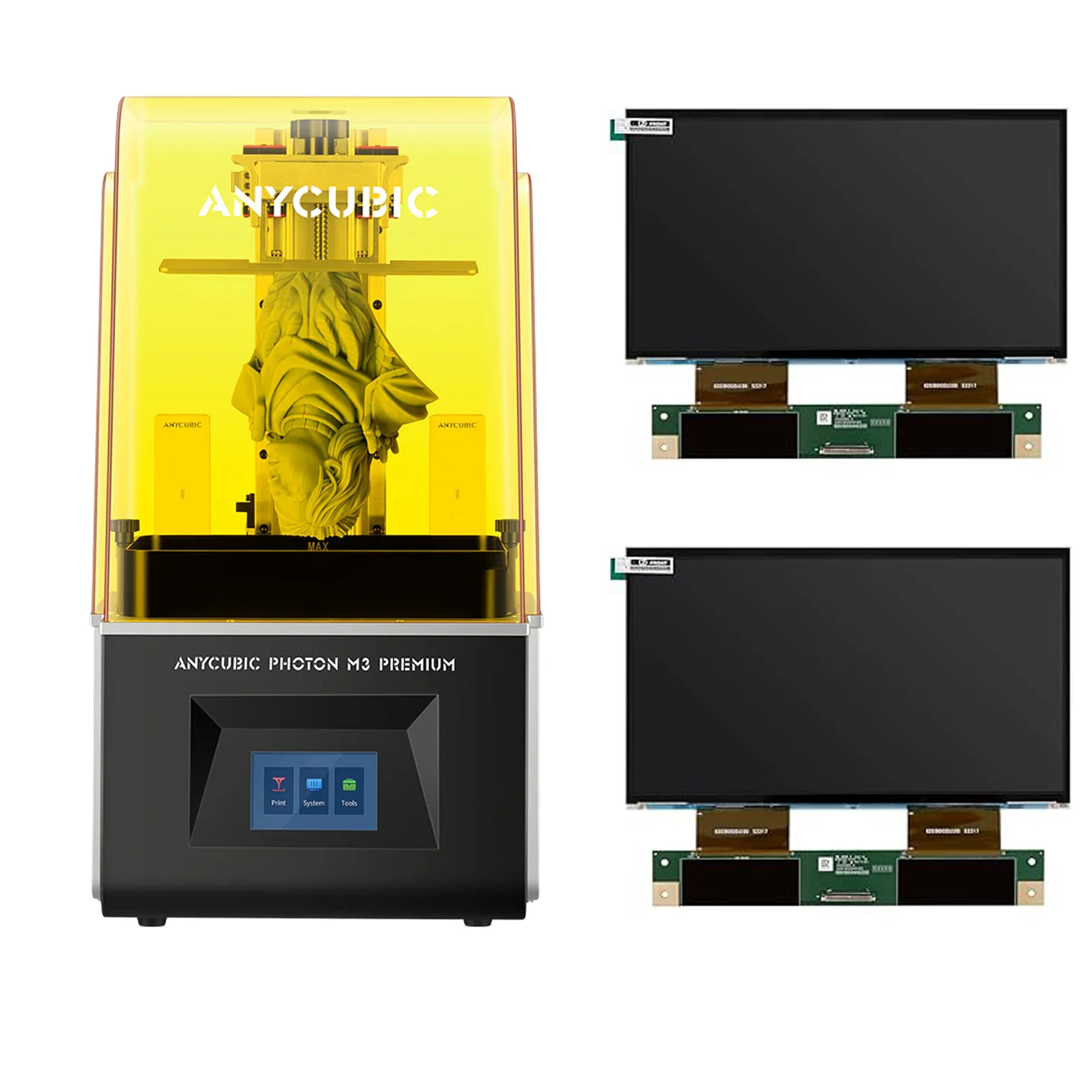 New LCD Screen for Anycubic Photon M3 Premium LCD Screen 10.1inch 8K 40PIN Replacement