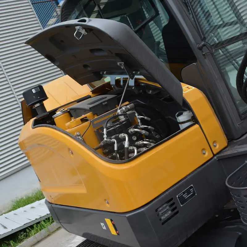 حفارة صغيرة للبيع في الصين - تصميم زاحف هيدروليكي مثالي للاستخدام في المزرعة والبناء #6