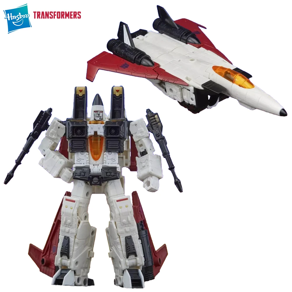 Original NEW Hasbro Transformers Legacy United G1 Universe Ramjet 17.5cm Voyager Class Nice Anime Action Figure Robot Model Toys