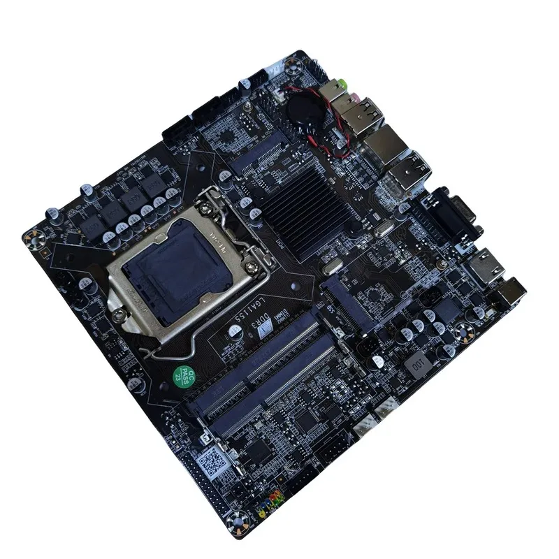 New H61 Mini ITX Motherboard (17*17cm) - LGA 1155 Socket, DDR3 Memory, Suitable for All-in-One & Industrial Control Computers