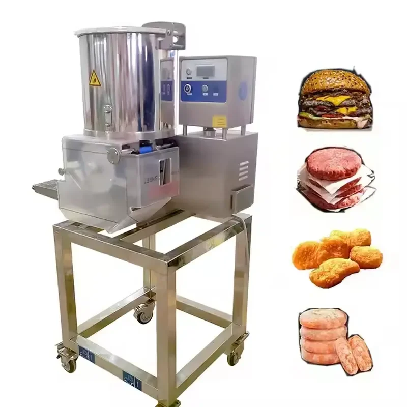 Commercial Electric Rapid Prototyping Hamburger Machine Meat Forming Machine for Fish Beef Patty