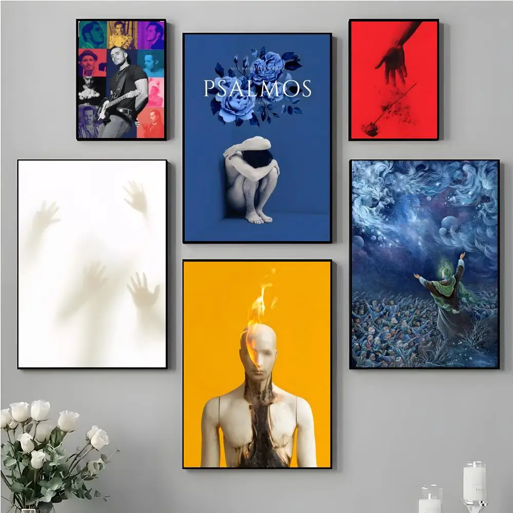 Póster de Jose Madero, pegatinas de póster de alta definición, regalos ideales para salas de estar y pasillos