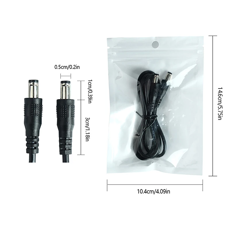 Macchine per lucidare le unghie ricaricabili da 1/1,5 M Maniglia linea di collegamento per accessori per manicure con porta CC a doppia testa