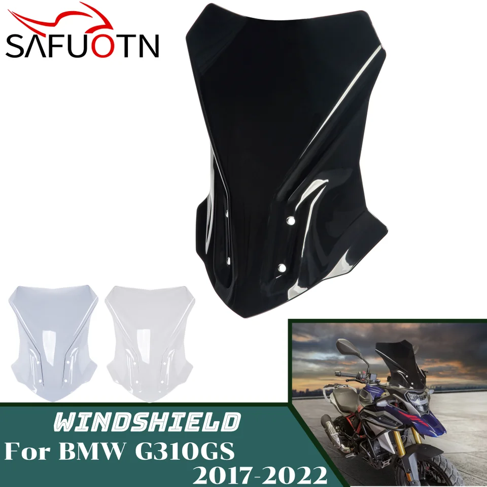 GIVI D5126ST Pare-Brise Haut BMW G 310 GS 2017-2021 8019606227386 GIVI D5126ST Pare-Brise Haut BMW G 310 GS 2017-2021 8019606227386