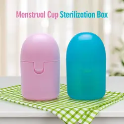 Portable Menstrual Cup Medical Silicone Leak-proof Lady Women Menstrual Period Cup With Storage Case Feminine Hygiene Product